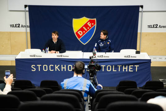 Malmö FFs tränare Milos Milojevic och Djurgårdens