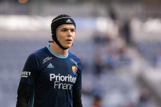 Djurgårdens målvakt Jacob Widell Zetterström