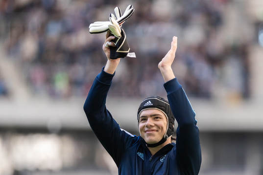 Djurgårdens målvakt Jacob Widell Zetterström