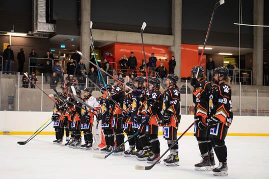 Göteborgs spelare jublar