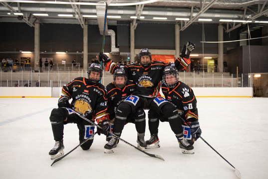 Göteborgsspelare jublar