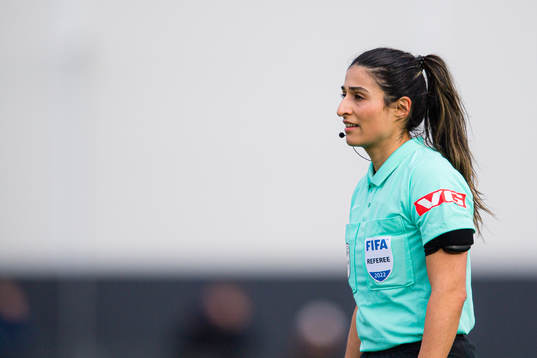 Sarah Fatemeh Zangeneh, referee