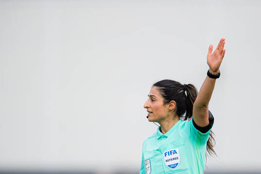 Sarah Fatemeh Zangeneh, referee