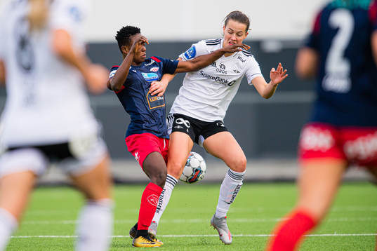 Evelyn Badu of Avaldnes and Ina Kamilla Lundereng Vårhus