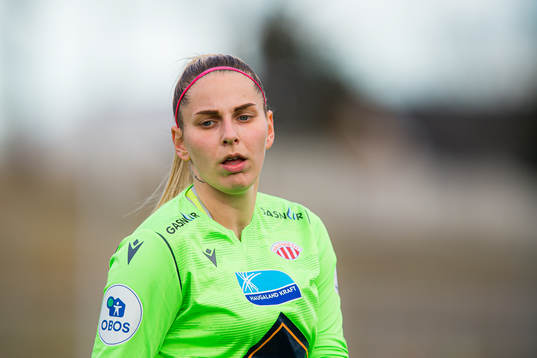 Goalkeeper Jovana Petrovic of Avaldnes