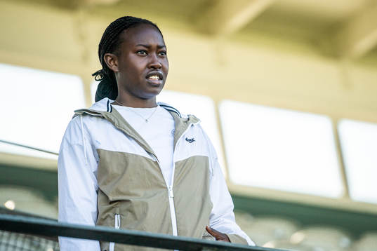 Rosengårds målvakt Angel Mukasa