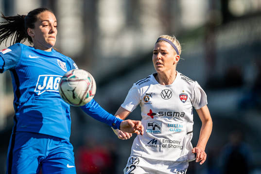 Eskilstunas Anna Oskarsson och Rosengårds Olivia Schough
