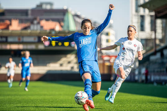 Eskilstunas Anna Oskarsson och Rosengårds Olivia Schough