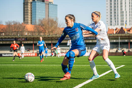 Eskilstunas Anna Oskarsson och Rosengårds Olivia Schough