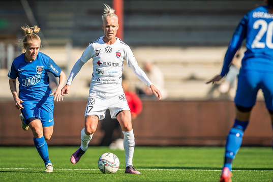 Eskilstunas Mia Jalkerud och Rosengårds Caroline Seger