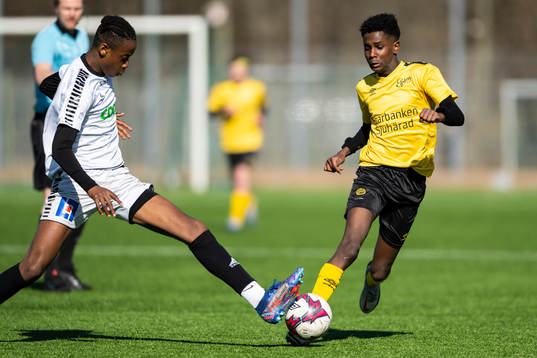 GAIS Samuel Lobe och Elfsborgs Simon Edman