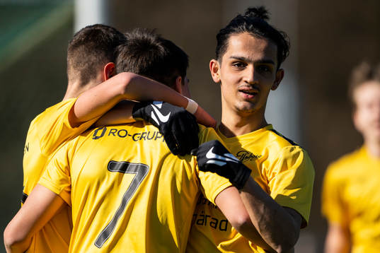 Elfsborgs Armin Ovaidi jublar