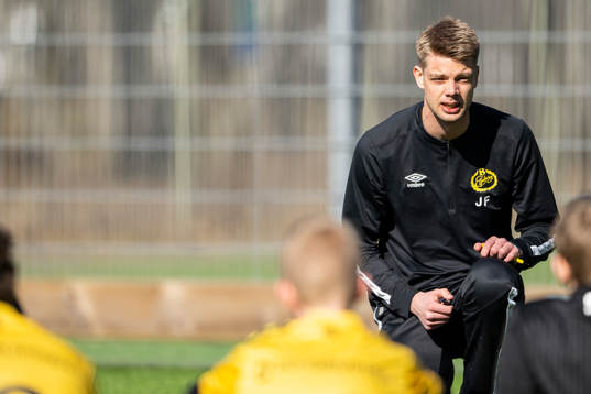 Elfsborgs tränare Jakob Franzén