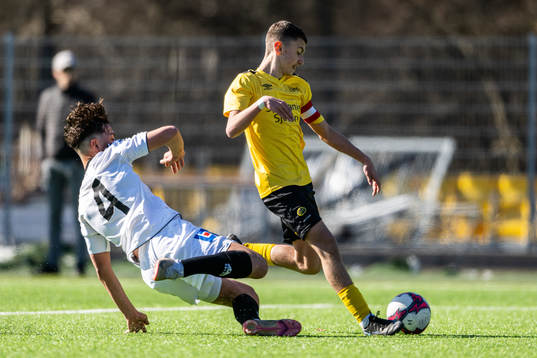 GAIS Denis Krivosic och Elfsborgs Erdion Svarqa