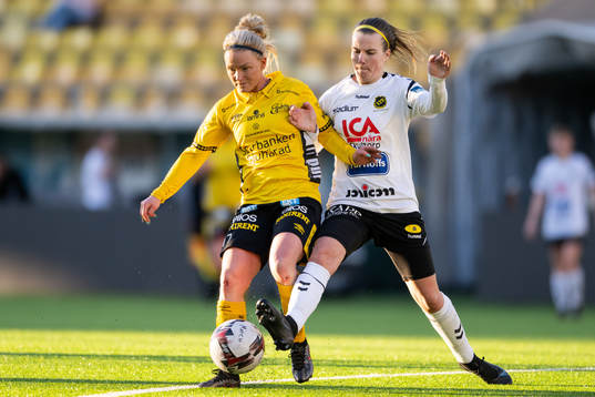 Elfsborgs Sara Jardving Skultorps Amanda Johansson