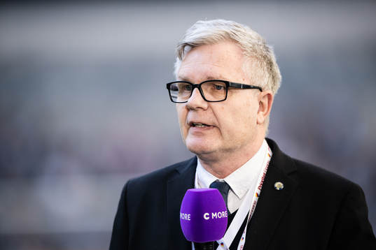 Svenska fotbollförbundets matchdelegat Mikael Hansson