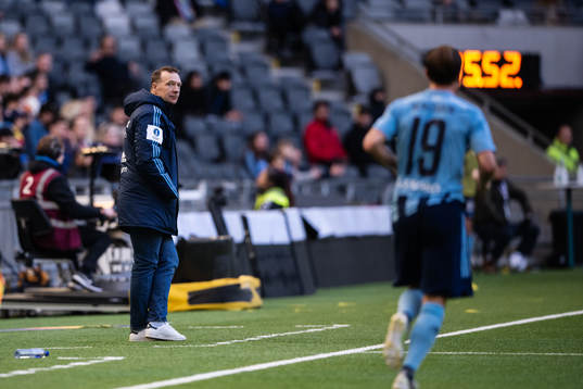 Djurgårdens tränare Kim Bergstrand