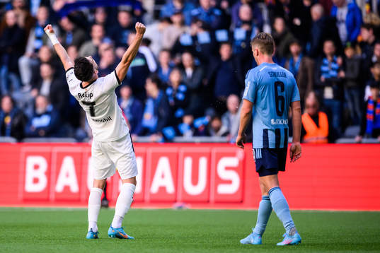 Malmö FFs Erdal Rakip jublar