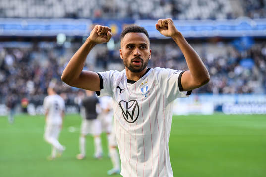 Malmö FFs Isaac Kiese Thelin jublar