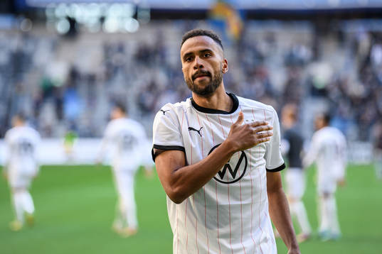Malmö FFs Isaac Kiese Thelin jublar