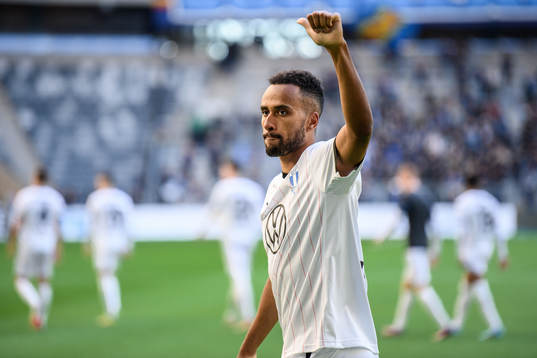 Malmö FFs Isaac Kiese Thelin jublar