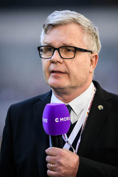 Svenska Fotbollsförbundets matchdelegat Mikael Hansson