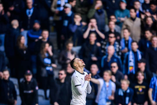 Malmö FFs Veljko Birmancevic deppar