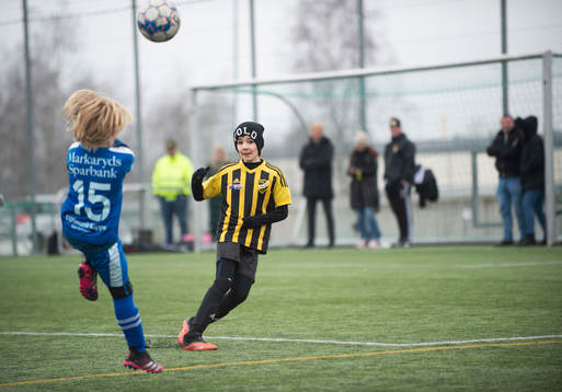 i träningsmatchen för pojkar födda 2011 mellan IFK