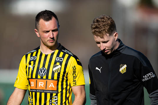 Häckens Even Hovland och Samuel Gustafson