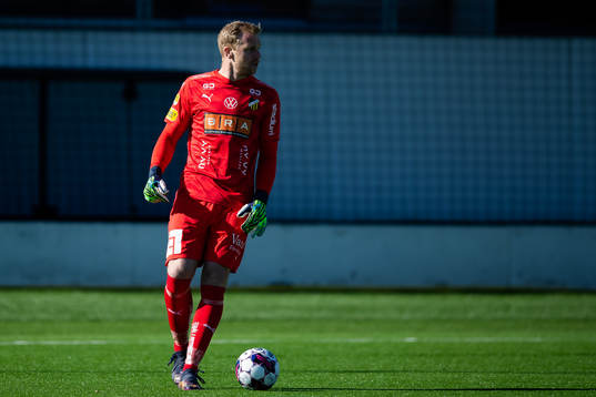 Häckens målvakt Peter Abrahamsson