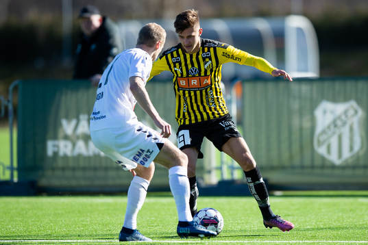 Odds Steffen Hagen och Häckens Leo Bengtsson
