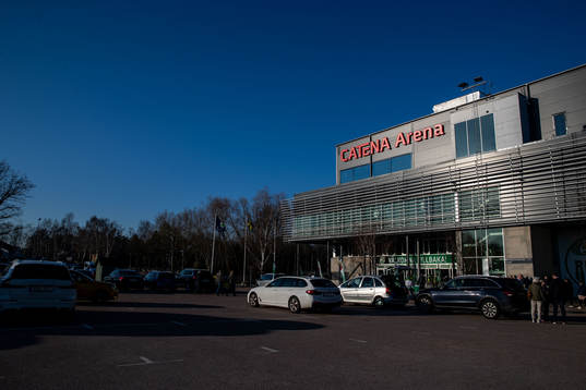 Exteriör av Catena Arena