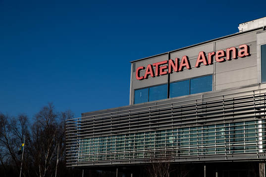 Exteriör av Catena Arena