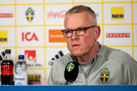 Head coach Janne Andersson of Sweden