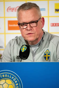 Head coach Janne Andersson of Sweden