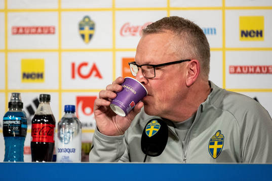 Head coach Janne Andersson of Sweden