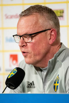 Head coach Janne Andersson of Sweden
