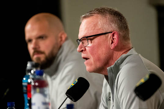 Head coach Janne Andersson of Sweden