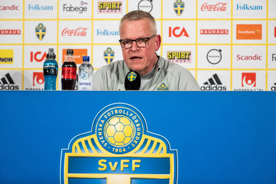 Head coach Janne Andersson of Sweden