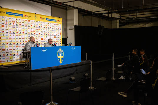 Head coach Janne Andersson of Sweden
