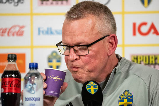 Head coach Janne Andersson of Sweden