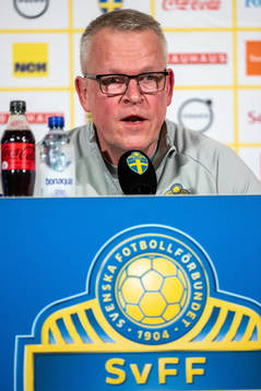 during a press conference and training