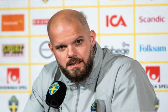 Press officer Jakob Kakembo Andersson of the Swedish
