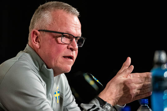 Head coach Janne Andersson of Sweden