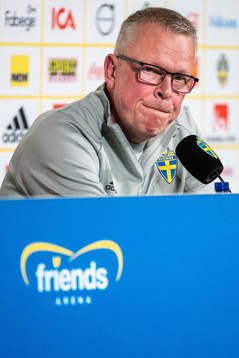 Head coach Janne Andersson of Sweden