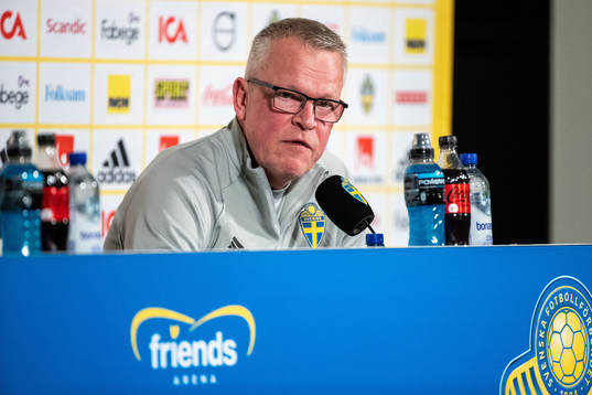 Head coach Janne Andersson of Sweden