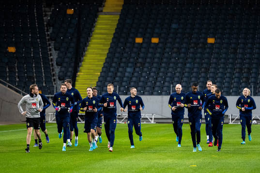 Players of the Swedish national football team