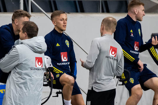 Jesper Karlsson of the Swedish national football team