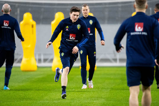 Victor Nilsson Lindelöf of the Swedish national football