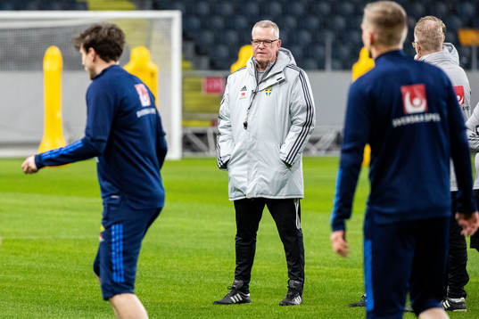 Head coach Janne Andersson of the Swedish national football